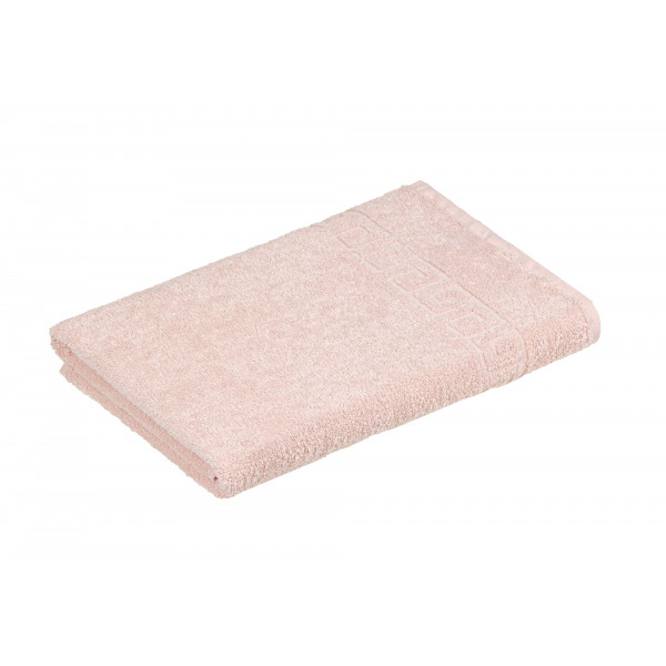 Фото - Рушник банний Home Line махровий бордюр пудровий 100х150 (172781)