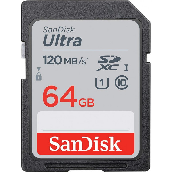 Фото - Карта памяти SanDisk Ultra SDXC 64GB (SDSDUN4-064G-GN6IN)