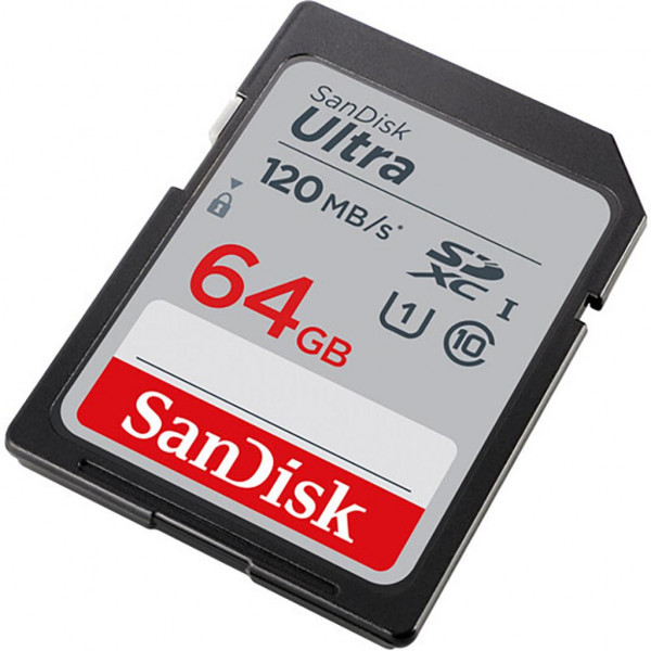 Фото - Карта памяти SanDisk Ultra SDXC 64GB (SDSDUN4-064G-GN6IN)