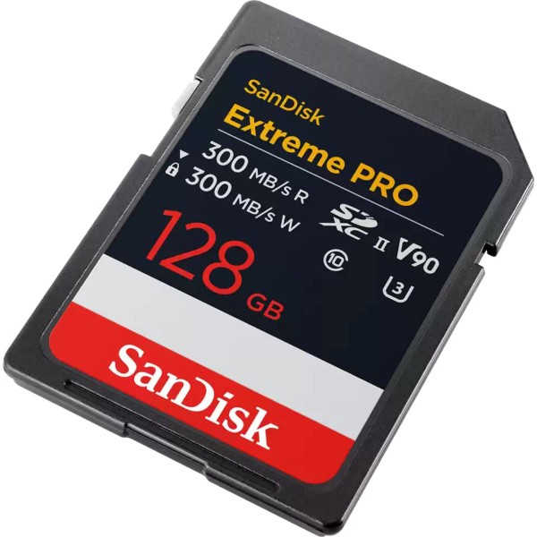 Фото - Карта памяти SanDisk SD 128GB C10 UHS-II U3 R300/W300MB/s Extreme Pro V90 (SDSDXDM-128G-GN4IN)