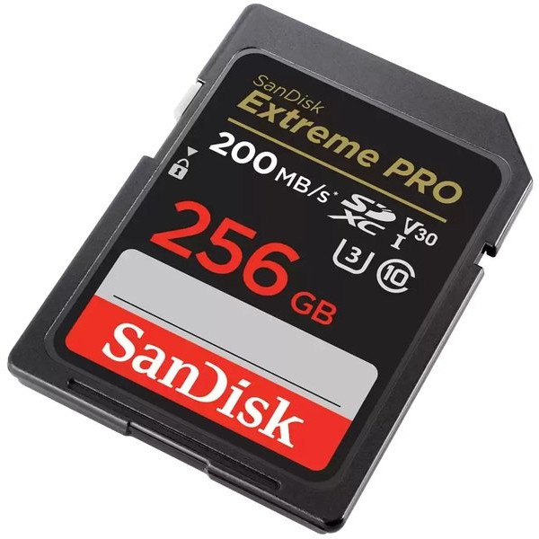 Фото - Карта пам'яті SanDisk SD 256GB C10 UHS-I U3 Extreme Pro V30 (SDSDXXD-256G-GN4IN)