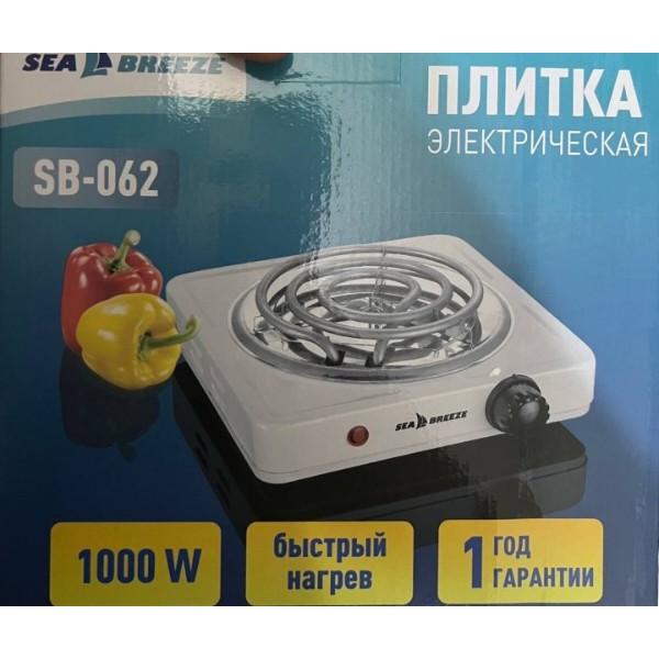 Фото - Плита электрическая настольная Sea Breeze SB-062