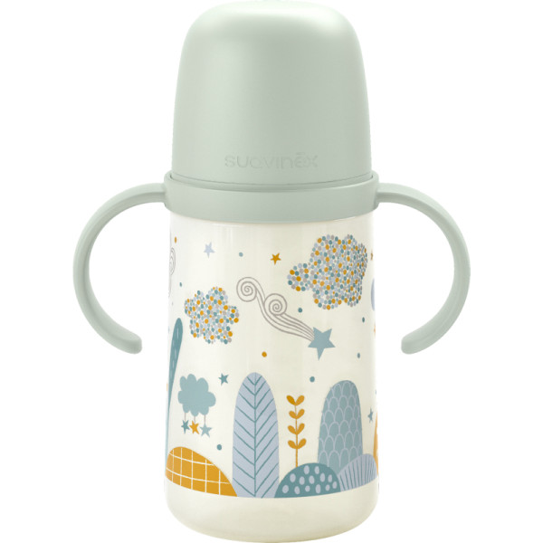 Фото - Чашка-непроливайка детская Suavinex Dreams зеленая 270 мл +6 мес (308291)