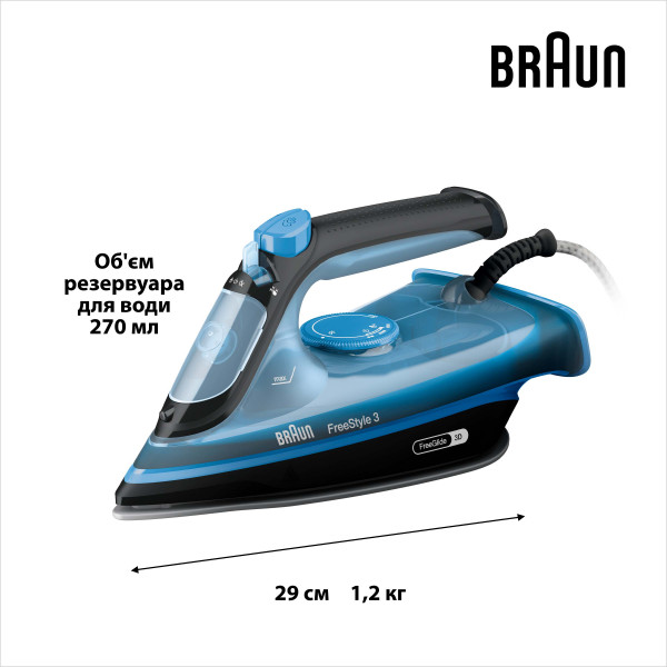 Фото - Уцінка - Праска Braun FI3194BK