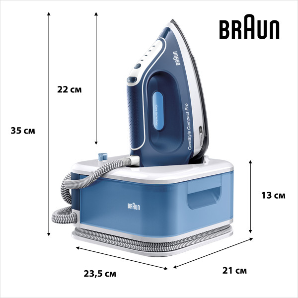 Фото - Утюг с парогенератором Braun IS2565BL