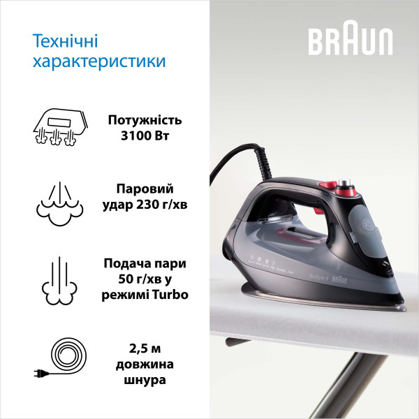 Фото - Утюг Braun SI9281BK