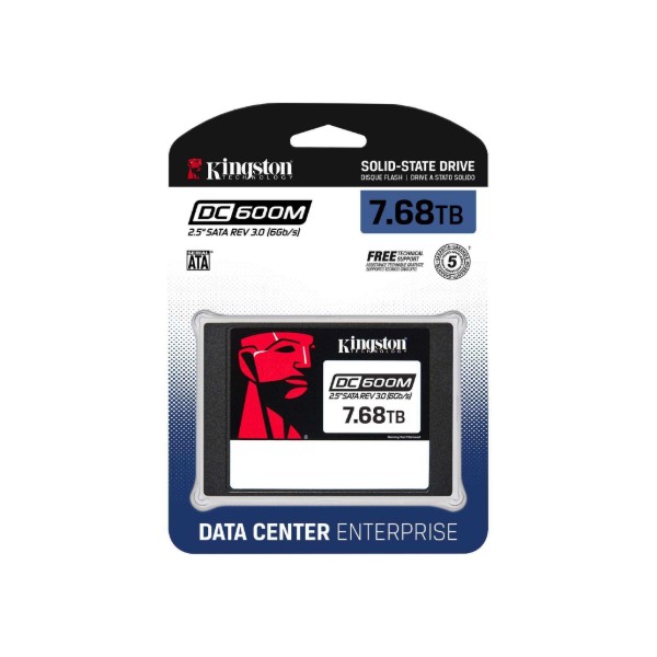 Фото - SSD-накопитель внутренний Kingston Enterprise SSD DC600M 7680GB 2.5" SATAIII 3D TLC (SEDC600M/7680G)
