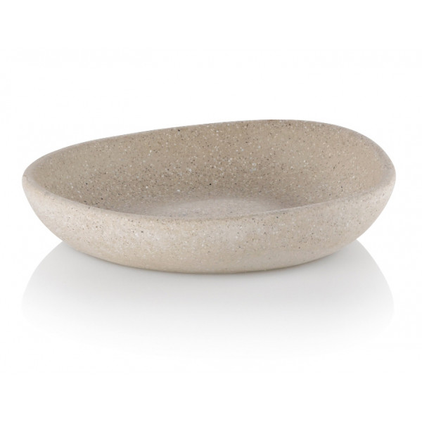 Фото - Мыльница Kela Roda бежевая 12х11х2.5 см (23678)