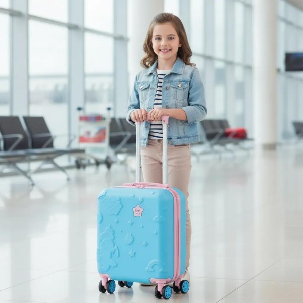 Фото - Чемодан детский Semi Line 16" (XS) Blue/Pink (T5883-1)