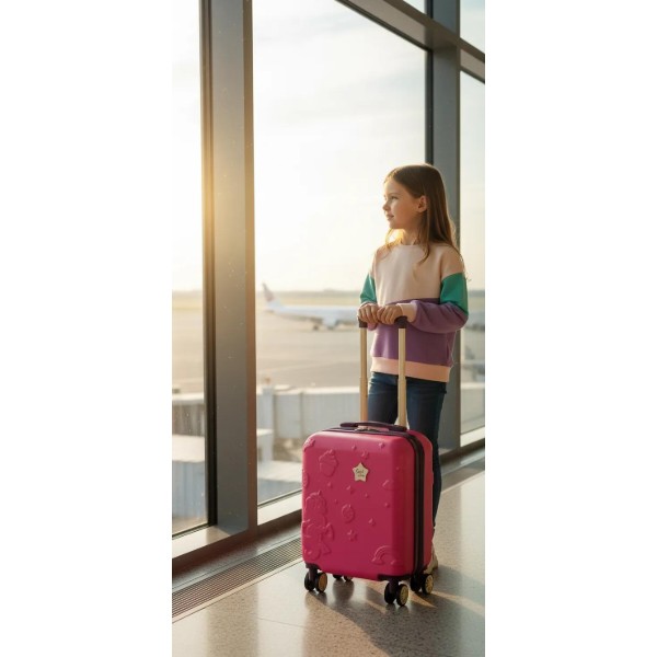 Фото - Чемодан детский Semi Line 16" (XS) Rose/Black (T5881-1)