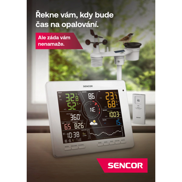 Фото - Метеостанция Sencor SWS16600WIFI