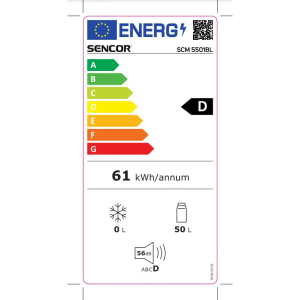Фото - Холодильник автомобільний Sencor SCM5501BL