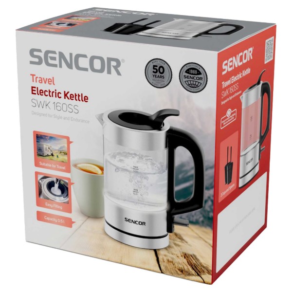 Фото - Электрический чайник Sencor SWK160SS