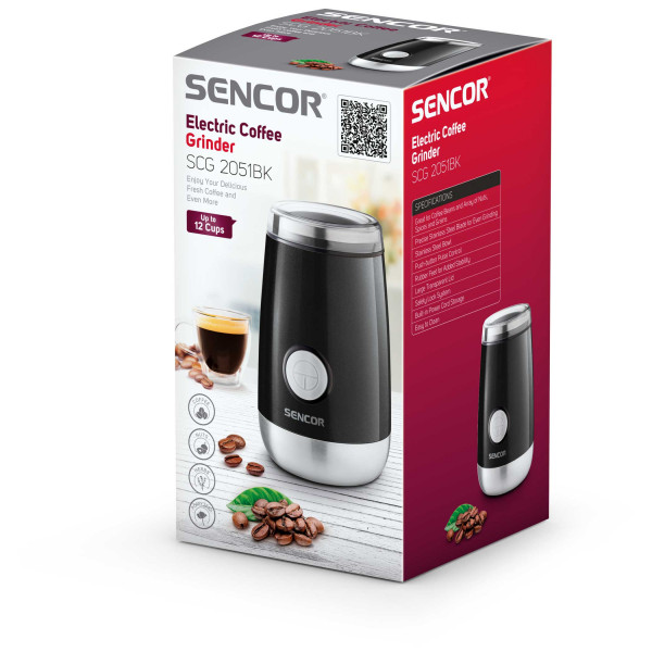 Фото - Кавомолка Sencor SCG 2051BK