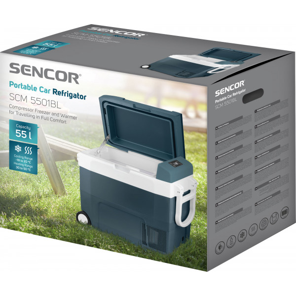 Фото - Холодильник автомобільний Sencor SCM5501BL