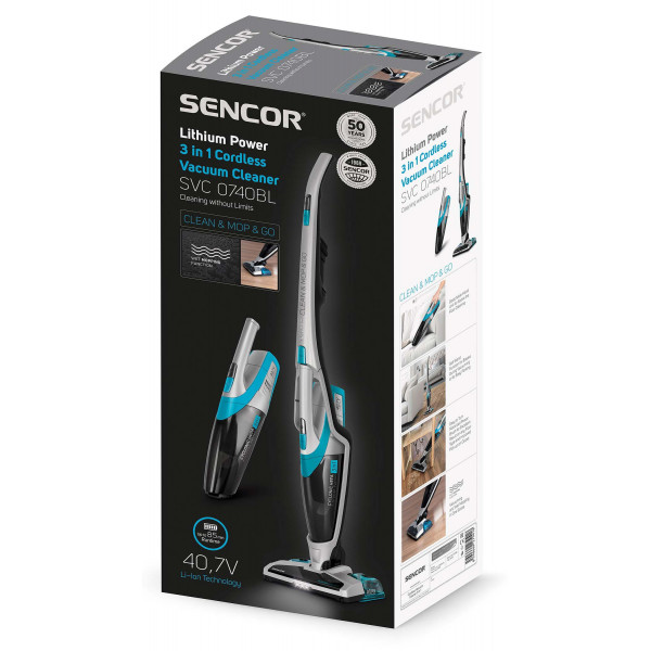 Фото - Пилосос ручний для дому Sencor SVC 0740BL-EUE3