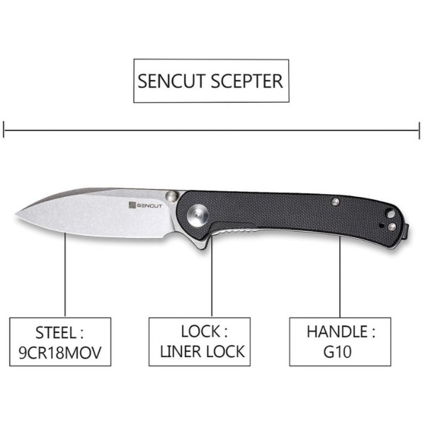 Фото - Нож туристический Sencut SA03B