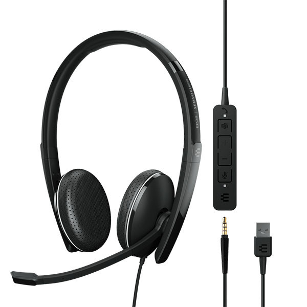 Фото - Гарнітура дротова Sennheiser ADAPT 165T USB II (1000902)