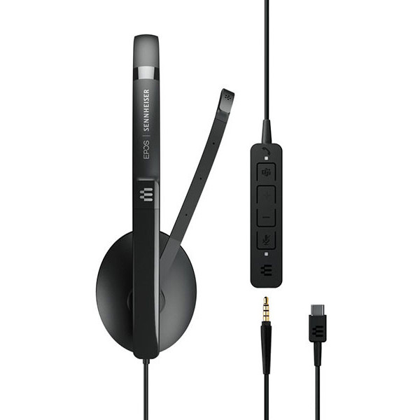 Фото - Гарнітура дротова Sennheiser ADAPT 165T USB II (1000902)