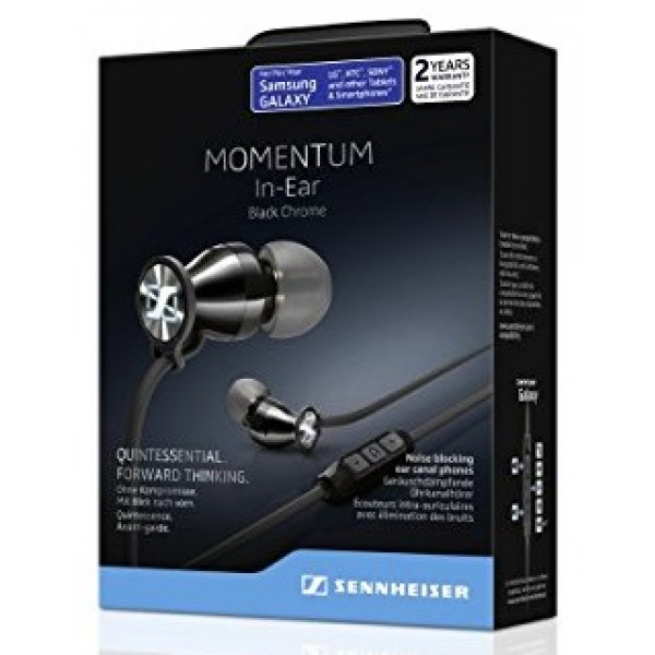 Фото - Навушники вкладиші Sennheiser MOMENTUM M2 IEi Black Сhrome