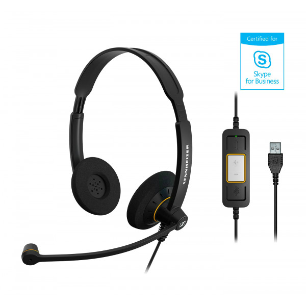 Фото - Гарнітура дротова Sennheiser SC 60 USB ML