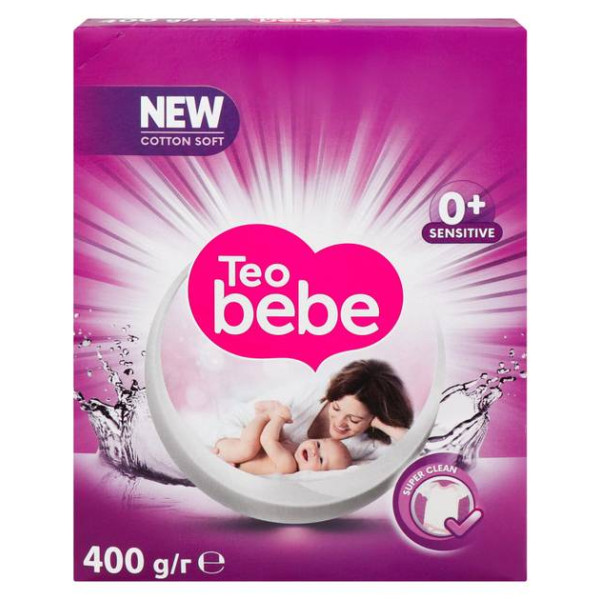 Фото - Стиральный порошок Тeo Bebe New Cotton Soft Sensistive Violet 400 гр.(3800024022760) Фото - Стиральный порошок Тeo Bebe New Cotton Soft Sensistive Violet 400 гр.(3800024022760)