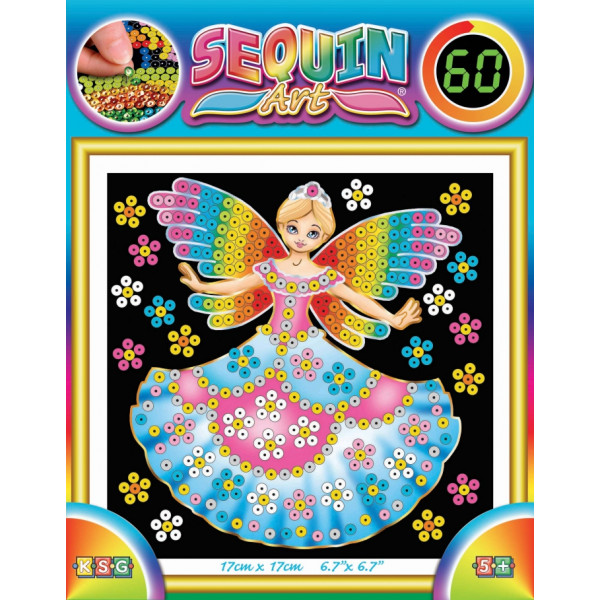 Фото - Мозаїка з паєток Sequin Art 60 Казкові Принцеси (SA1336)