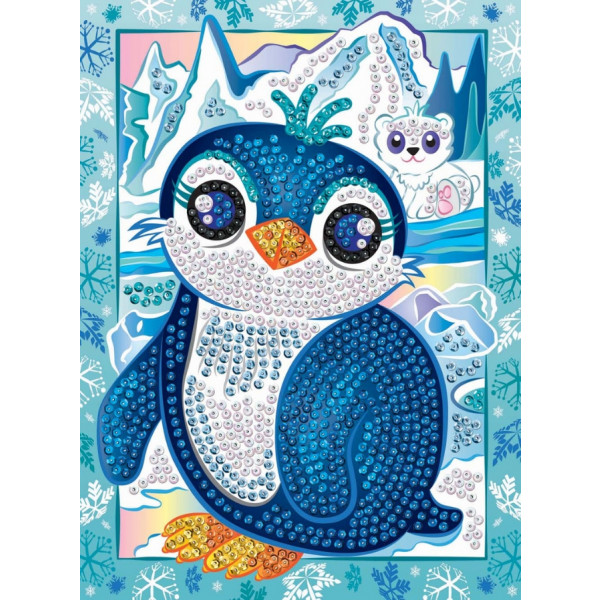 Фото - Набор для творчества из пайеток Sequin Art Smoogles Пингвин (SA1817)