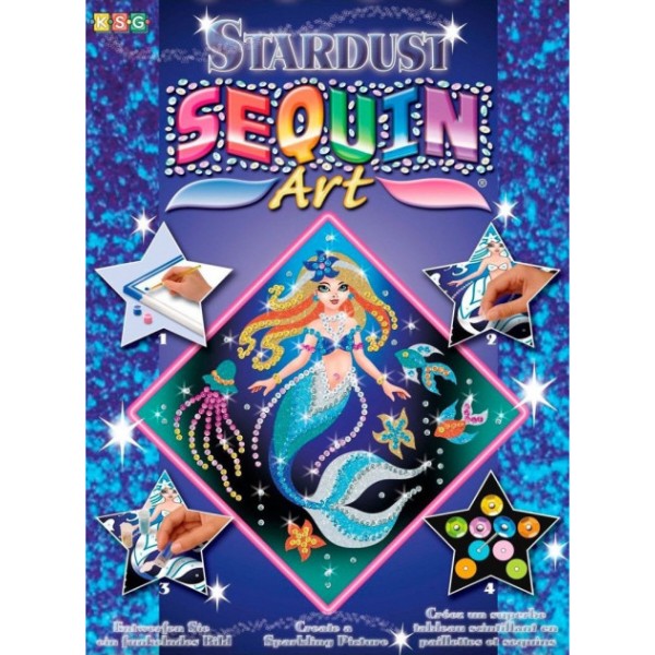 Фото - Набор для творчества из пайеток Sequin Art Stardust Русалка (SA1013)