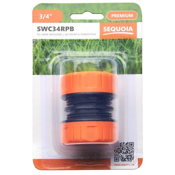 Фото - Соединитель для шланга SEQUOIA 3/4'' (SWC34RPB)