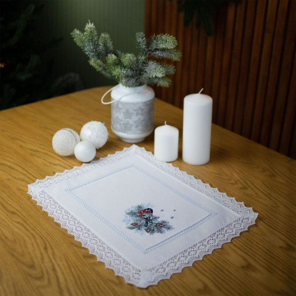 Фото - Серветка для сервірування Едельвіка Снігурі 38х48 (315-24/09)