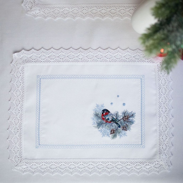 Фото - Серветка для сервірування Едельвіка Снігурі 38х48 (315-24/09)