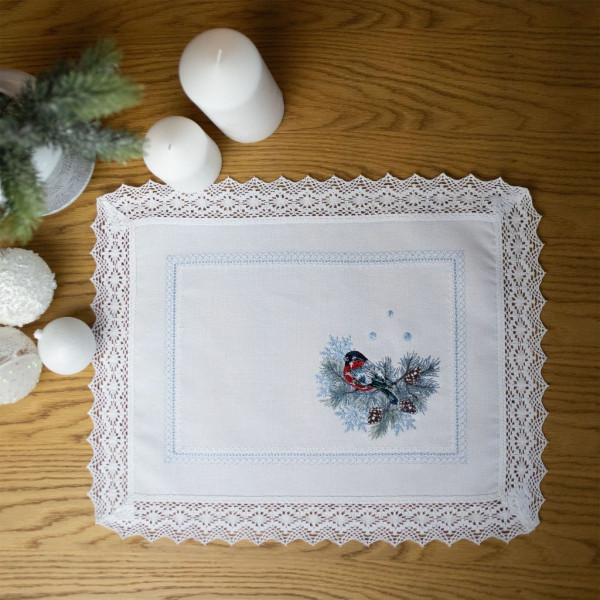 Фото - Серветка для сервірування Едельвіка Снігурі 38х48 (315-24/09)