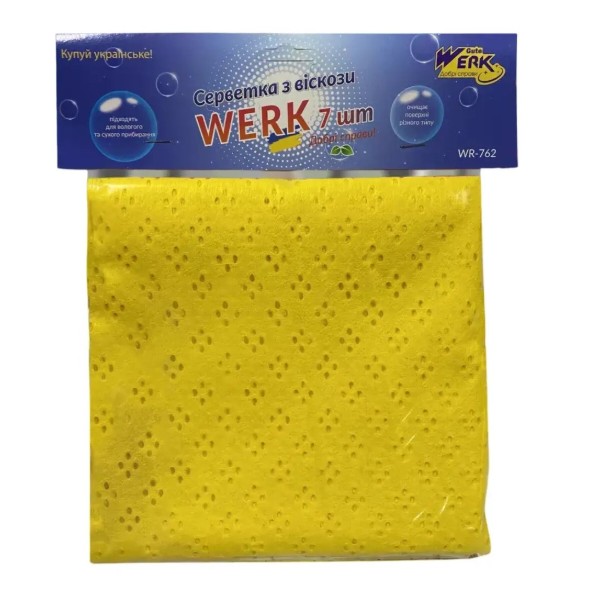 Фото - Салфетка бытовая Werk 7 шт. (WR762)