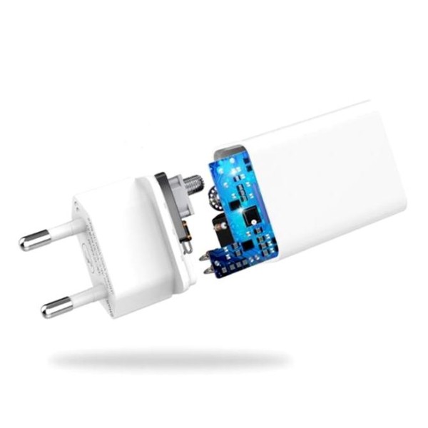 Фото - Мережевий зарядний пристрій SkyDolphin SC36 (1USB, 2.4A) White (MZP-000080)