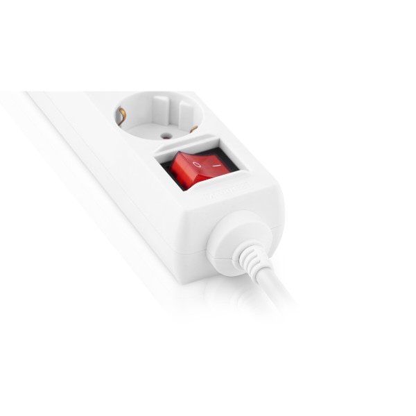 Фото - Сетевой фильтр REAL-EL RS-Protect M, 3m, белый