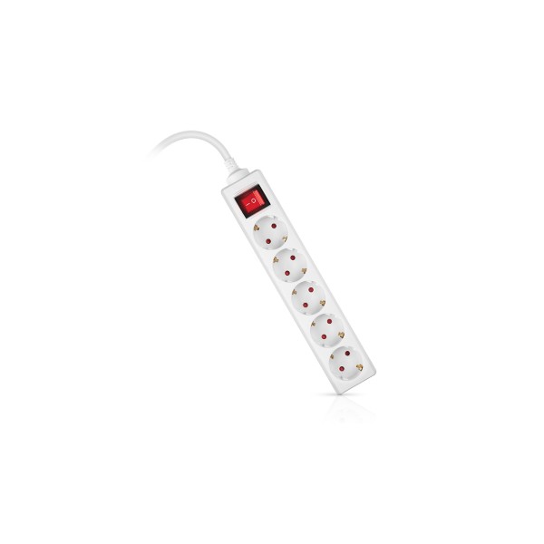 Фото - Сетевой фильтр REAL-EL RS-Protect M, 3m, белый