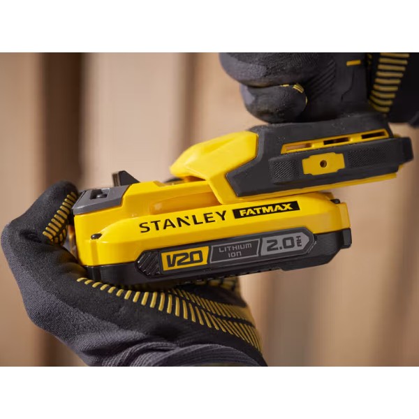 Фото - Дриль-шуруповерт Stanley FatMax V20 без ак. та ЗП (SFMCD750B)
