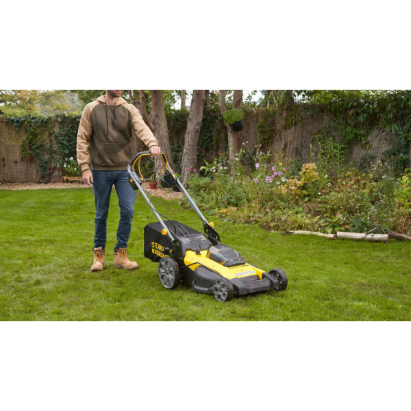 Фото - Газонокосилка аккумуляторная Stanley FatMax SFMCMWS251M