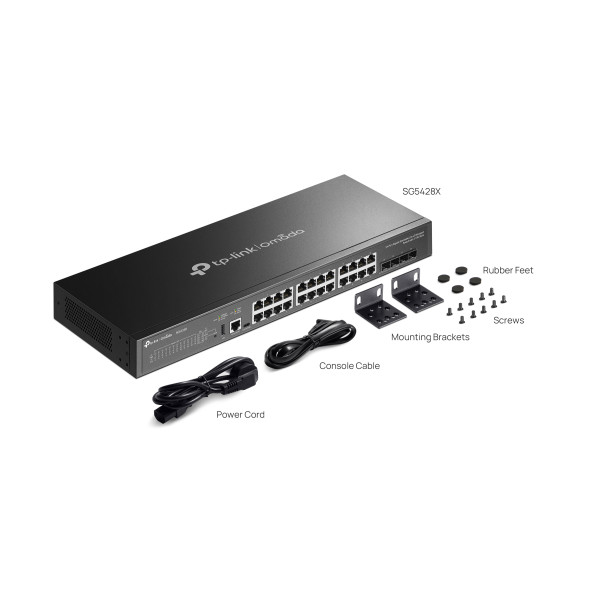 Фото - Коммутатор локальної мережі (Switch) TP-Link SG5428X