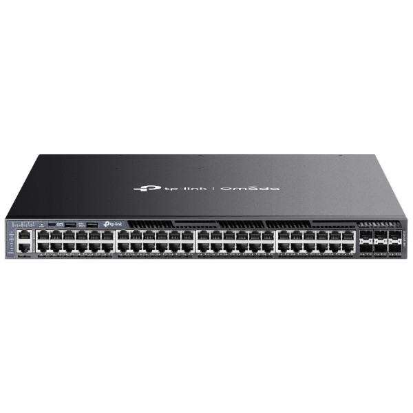 Фото - Коммутатор локальної мережі (Switch) TP-Link SG6654XHP Фото - Коммутатор локальної мережі (Switch) TP-Link SG6654XHP