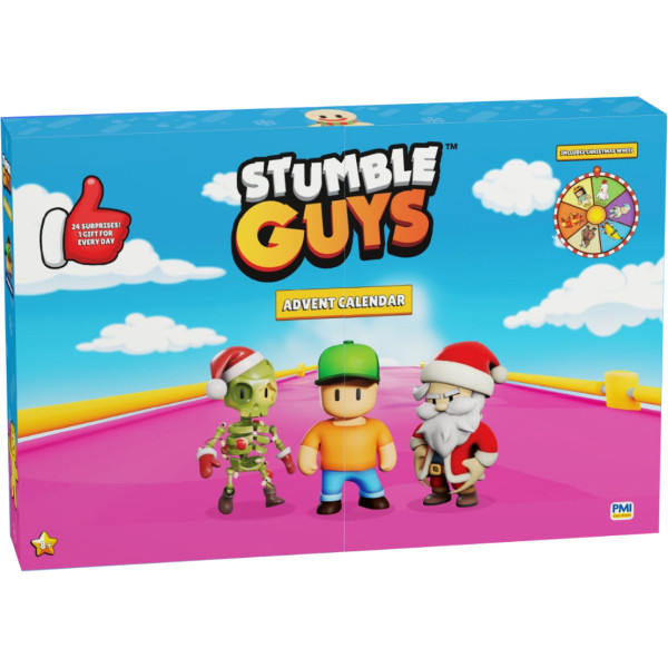 Фото - Ігрова фігурка-сюрприз набір STUMBLE GUYS W2 - АДВЕНТ-КАЛЕНДАР (24 сюрпризи) (SG9205)