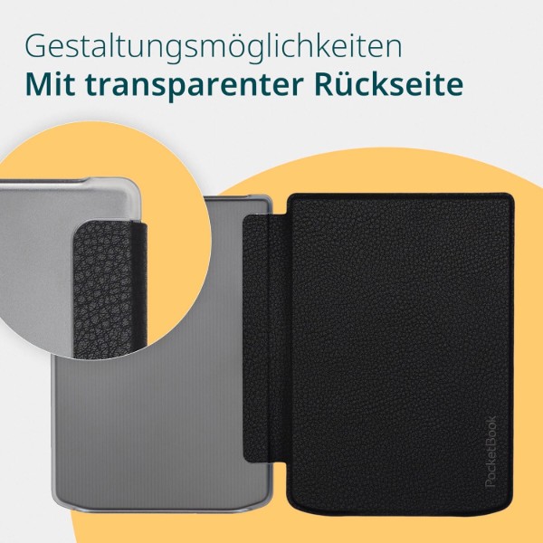 Фото - Чехол для электронной книги PocketBook 619,629,634 Shell-TR series, Black (SH-TR-634-BK-WW)