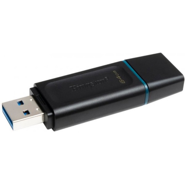 Фото - Флеш USB Kingston USB3.2 Gen 1 DataTraveler Exodia Black-Blue (DTX/64GB-2P)