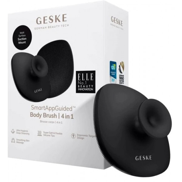 Фото - Щітка для тіла GESKE Body Brush 4 в 1 сірий (GK000704GY01)