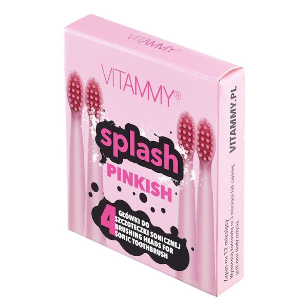 Фото - Насадка для зубної щітки Vitammy Splash Pinkish (TH1811-4 Pinkish)