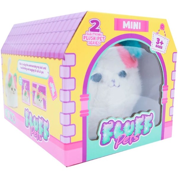 Фото - Интерактивная игрушка Shantou Yisheng Пушистый котик Fluff pets (BL-335)