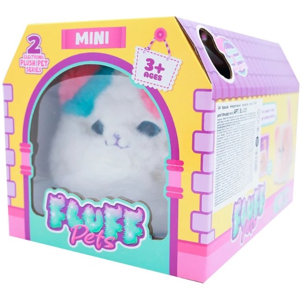 Фото - Интерактивная игрушка Shantou Yisheng Пушистый котик Fluff pets (BL-335)