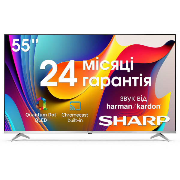 Фото - Телевизор Sharp 4T-C55FP1EL2AB