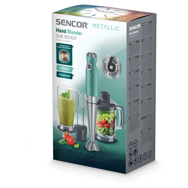 Фото - Блендер заглибний Sencor SHB5601GR
